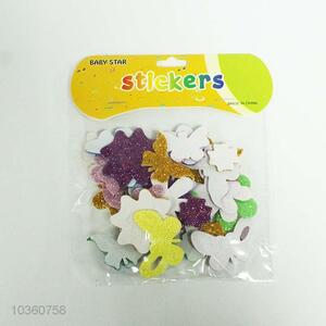 Best Price Butterfly Shape Glitter EVA Sticker for Decoration