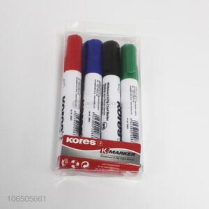 Wholesale office school use 4pcs whiteboard marker whiteboard pen