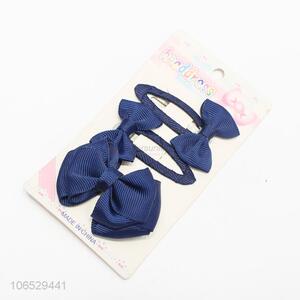 Hot Sale Hair Clip Child'S Bow Clip Hair Bowknot Hairpin Set