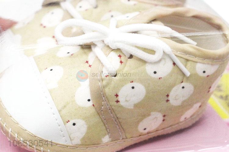 Good Sale Check Pattern Cute Baby Shoes Thin Shoe