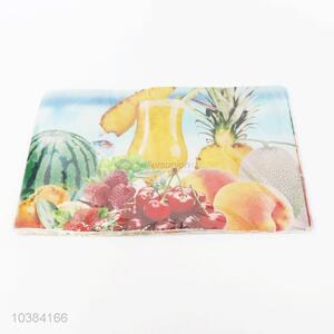 Good Factory Price 12PC Fruit Pattern PVC Placemat