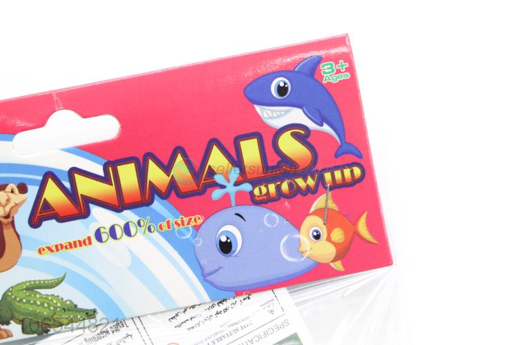 Creative Funny Water Growing Animal Toy Set