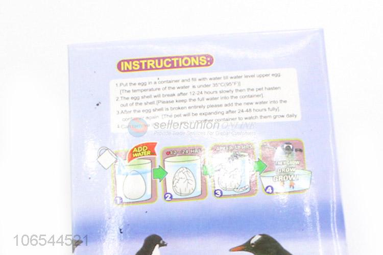 New Design Magic Water Hatching Penguin Egg