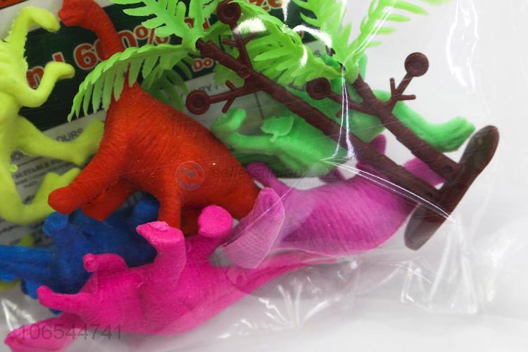 Hot Sale Plastic Colorful Growing Animals Set