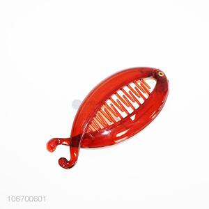 Good Sale Plastic Fish Shape Banana Hair Clip