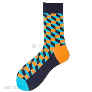 Good Sale Cotton Breathable Mid-Calf Length Sock For Men