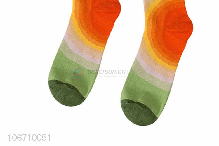 New Arrive Popular Mid-Calf Length Mens Cotton Socks