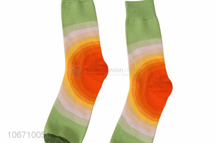 New Arrive Popular Mid-Calf Length Mens Cotton Socks