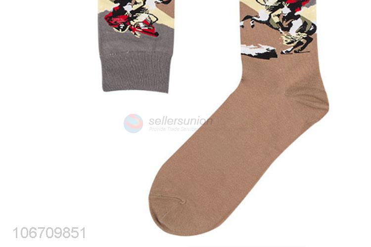 New Popular Cotton Mid-Calf Length Sock Best Men Socks