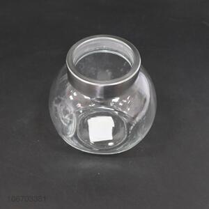 Suitable price kitchen gadget transparent glass sealed jar