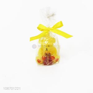 Promotional birthday decoration lovely bear shaped art candle