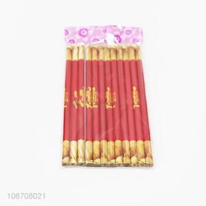 China supplier student stationery 12pcs/set wooden pencils