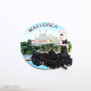 Suitable price resin fridge magnet resin souvenir home ornaments