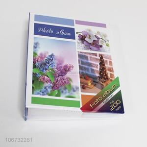 Custom 200pcs plastic photo album with good quality