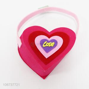 OEM trendy heart shaped <em>nonwovens</em> basket <em>nonwovens</em> <em>crafts</em>