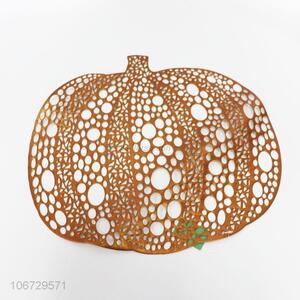 Good Factory Price Pumpkin Shape PVC placemat