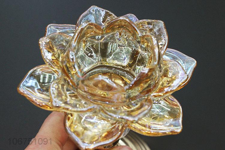 Fashion Decorative Lotus Shape Candleholder