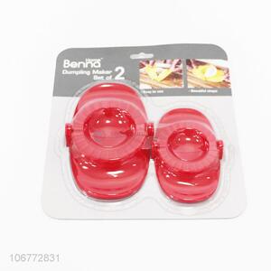 Wholesale kitchen gadgets pp material dumpling maker set