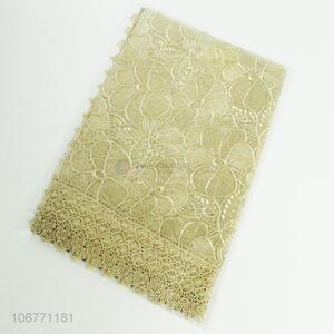 New Design Home Decoration Glass Yarn Golden Table Cloth