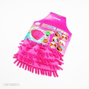 Hot Sale chenille car wash mitt car wiping glove car washing gloves