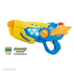 New Style Plastic Air Pressure Angel Wing Set Flash Light Water Gun