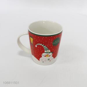 Popular products Christmas snowman ceramic coffee cup