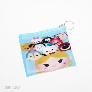 Cartoon Printing Coin Purse With Zipper