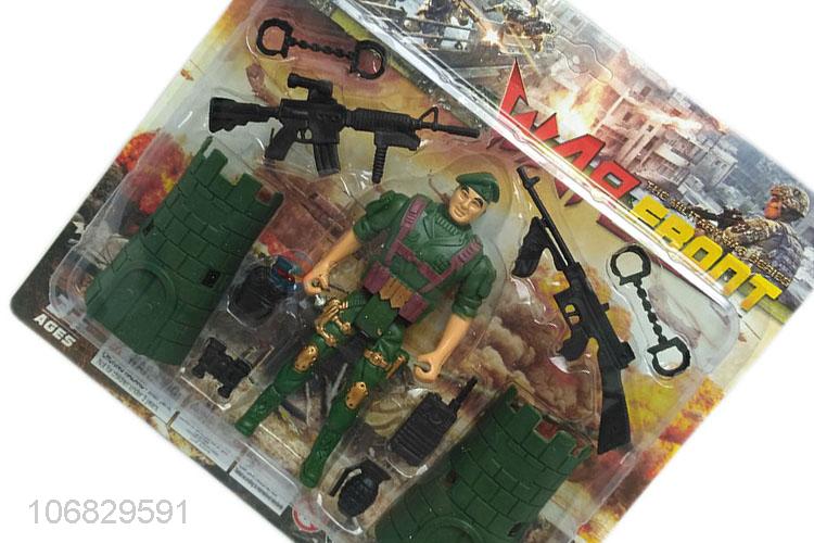 Excellent quality military toys army men soldier set toy