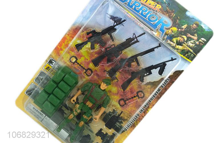 Customized cheap plastic soldiers toy model soldiers military toys