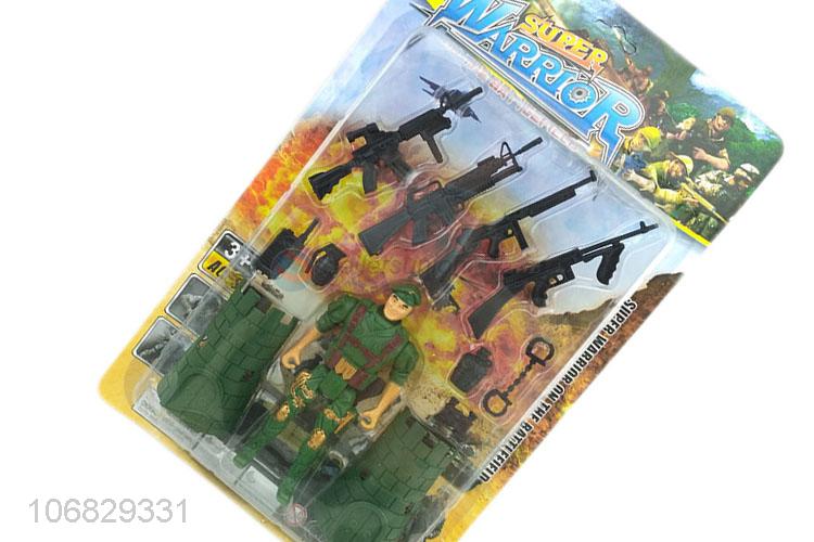 Factory price mini soldier figure model toys for kids