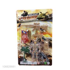 Professional supplier plastic toy soldier military toys play set