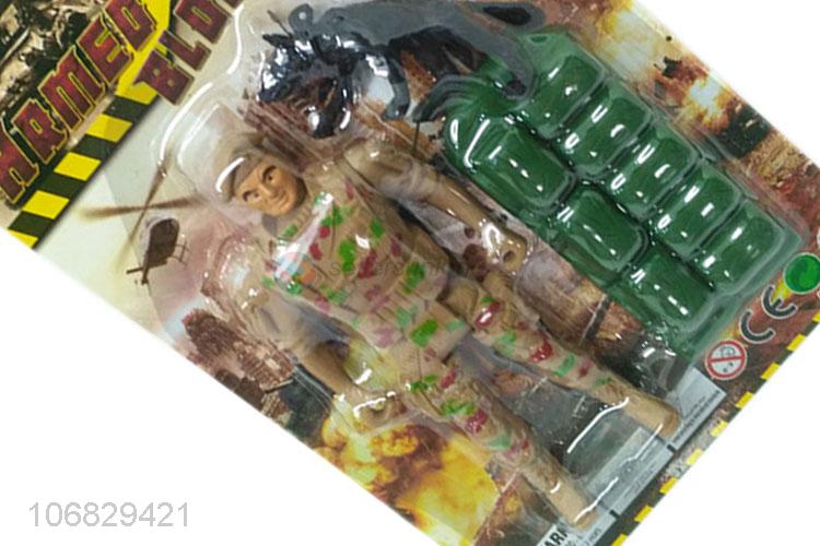 Attractive design military action figures mini men soldier toys