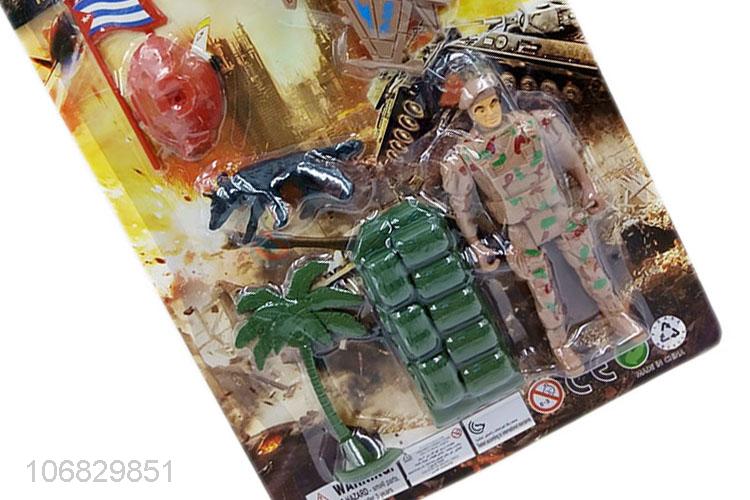 Most popular military toys play set soldier force toys