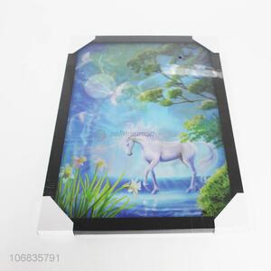 Best Quality 3D Horse Printed Color Printing Hanging Picture