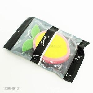 Factory sell cute fruit shape skin-friendly bath shower sponge