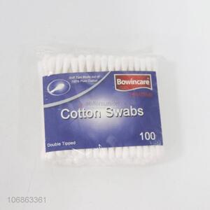 Low price 200pcs wooden stick cotton swabs