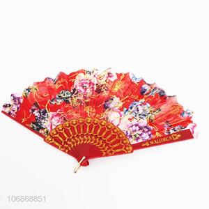 Fashion Printing Classic Hand Fan For Ladies