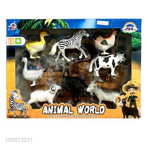 Hot Selling Animal World Model Toy Set