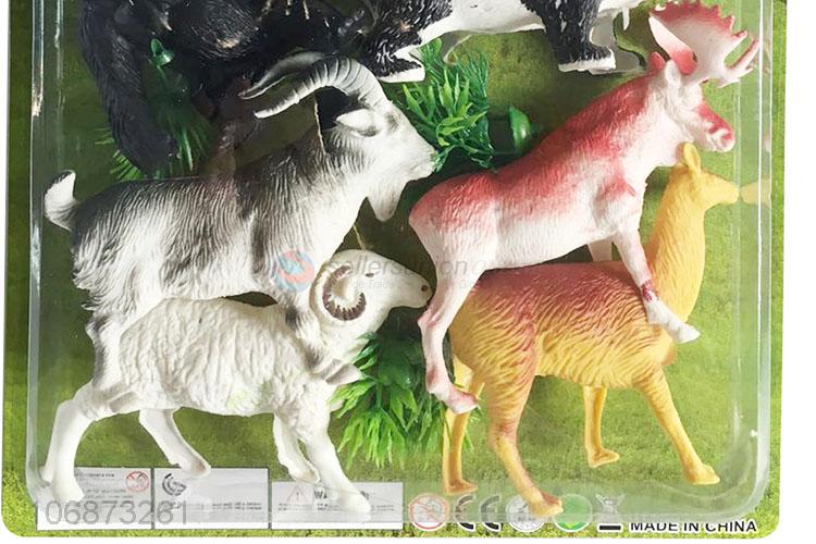 Good Quality Colorful Simulation Animal Model Toys