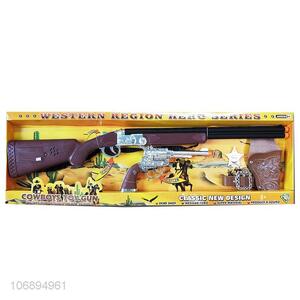 New Design Plating Spray-Painted Shotgun Cowboy Gun Set