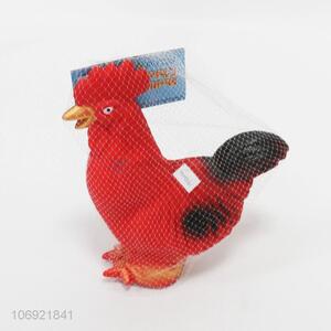 Factory price big red cock vinyl toy squeeze sound toy