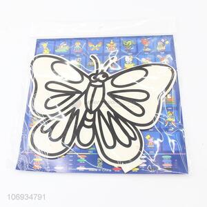 New Product Butterfly Pattern Handmade Diy Snow Mud Painting Kids Educational Toy