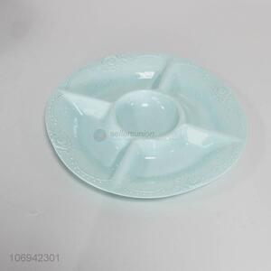 Fashion Design Snacks Dish Plastic Snack Plate