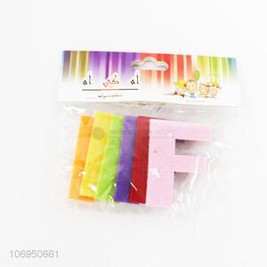 Fashion 6 Pieces Handmade Felt Letters Decorative Crafts