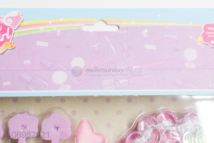 Cheap Girl Enjoying Playing Beauty Set Plastic Makeup Set Toy Children Cosmetic Toy