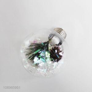 Wholesale Plastic <em>Lamp</em> <em>Bulb</em> Christmas Decoration Ornament