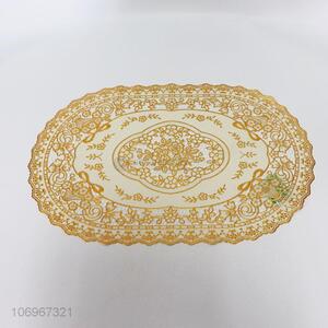 Good Quality PVC Placemat Gold Table Mat