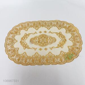 Wholesale Household PVC Placemat Gold Table Mat