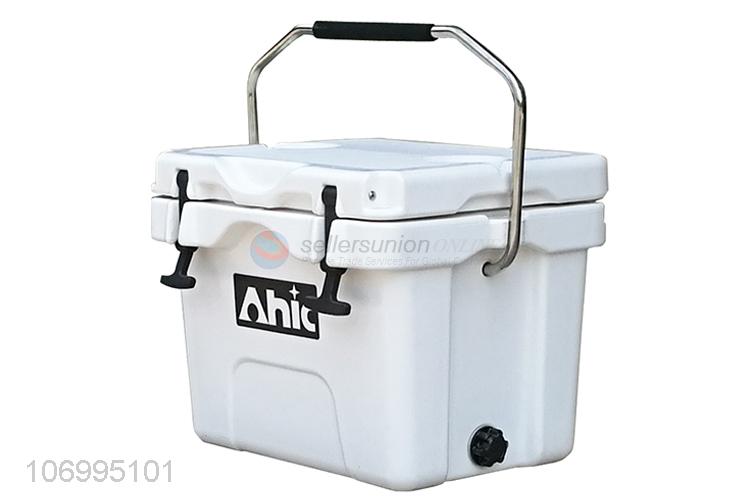 Suitable price 15L food grade enviromental material insulated box cooler box