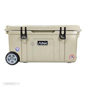 Hot selling 75L food grade enviromental material insulated box cooler box